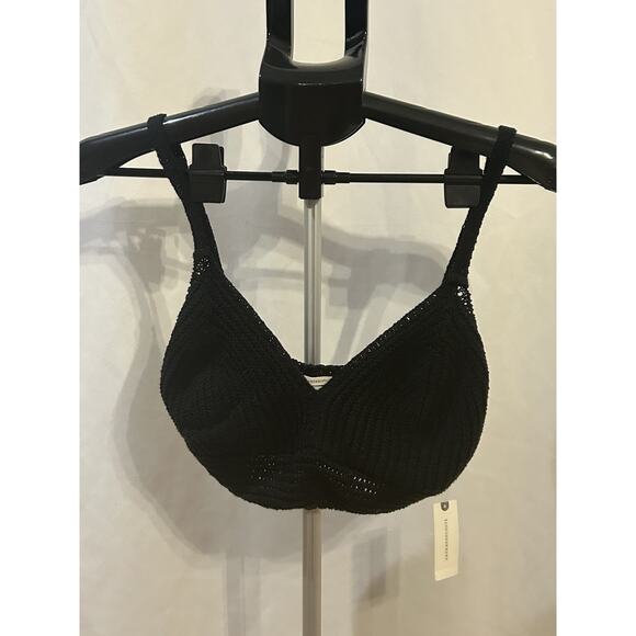Anthropologie Tops - NWT Anthropologie Women's Black Crochet Top Size M